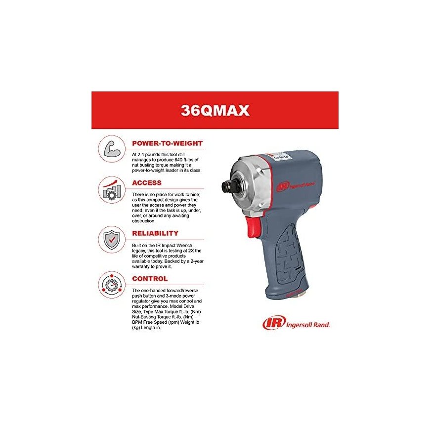 Impact wrench INGERSOLL RAND 36QMAX – 3