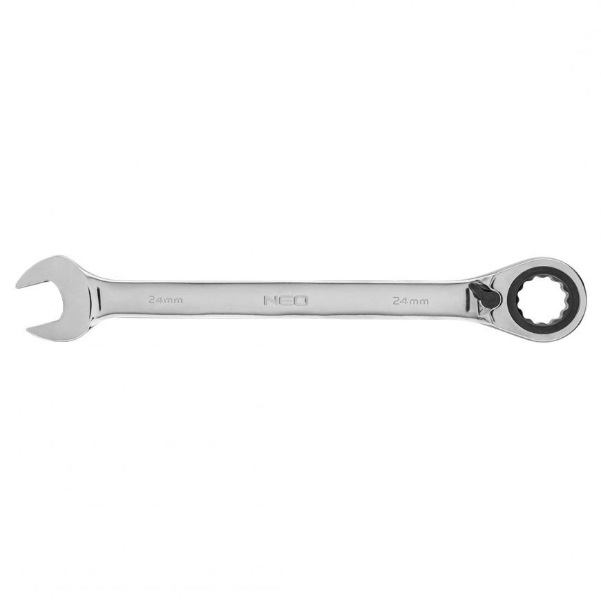 Neo ring spanners (ratchet combination wrench with switch 24 mm)