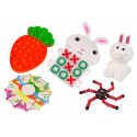 Lean Cars Easter Fidget Toys Anti-stress Toy Set 24 Elements