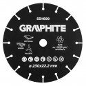 Graphite Graphite cutting disc Hm for wood and plastic 230 x 22.2 mm 55h699 graphite Graphite Graphite cutting disc Hm for wood and plastic 230 x 22.2 mm 55h699 graphite
