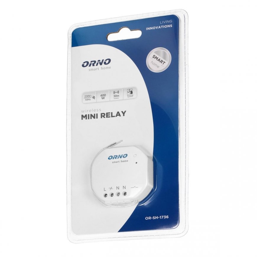 ORNO SMART HOME PALAUTO RELE SU 1000 W RADIJO IMTUVU – 4