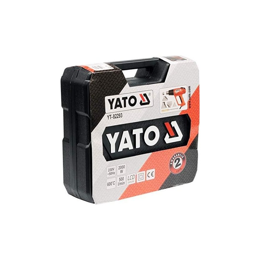 YATO HEATER 70 ~ 600 ° C 2000W LED SU PRIEDAIS 82293 – 2