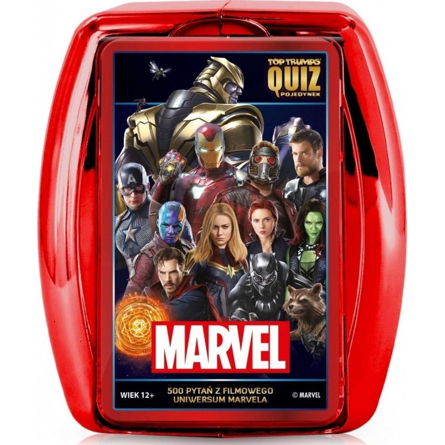 Winning Moves Laimėjimo judesiai „Marvel“ galaktikos sergėtojų viktorinos „Top Trumps“ 00006 LAIMĖJI – 2