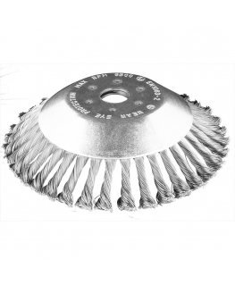 GRAPHITE Vielinis šepetys krūmapjovei 200 x 25,4 mm, kieti, susivėlę laidai