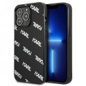 Karl Lagerfeld KLHCP13LPULMBK3 iPhone 13 Pro/13 6,1 colio hardcase juoda/juodasis skirstytuvas Karl Lagerfeld KLHCP13LPULMBK3 iPhone 13 Pro/13 6,1 colio hardcase juoda/juodasis skirstytuvas