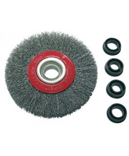 Proline Pro-Line corrugated wire disc brush with 22 mm hole 150 mm - 32555