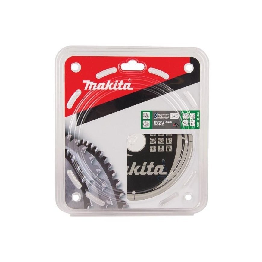Makita B-54427 TCT saw 190X1.45X30mm 23° T44 SPECIALIZED battery. for circular saws – 4