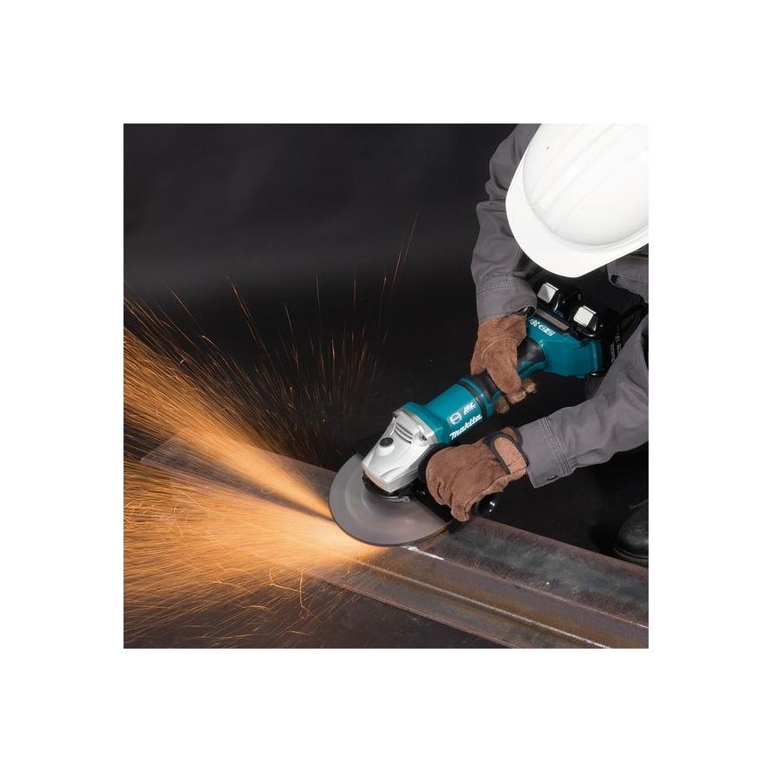 Makita DGA900ZX1 Cordless angle grinder, 18 V, ø230mm, 6000 min-1, paddle switch, Without batteries – 2
