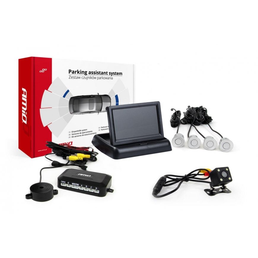 Amio Parking sensor kit tft02 4