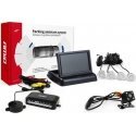 Amio Parkavimo jutiklio rinkinys tft02 4,3 colio su kamera hd-315-led 4 sidabriniais jutikliais