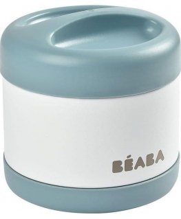 BEABA THERMO FOOD CONTAINER 500 ML BALTIC Blue/White