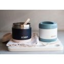 BEABA THERMO FOOD CONTAINER 500 ML BALTIC Blue/White BEABA THERMO FOOD CONTAINER 500 ML BALTIC Blue/White