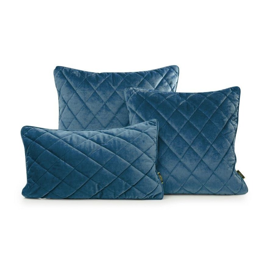 Eurofirany Pagalvė VELVET 50x50cm - mėlyna Pagalvės užvalkalas – 2