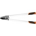 Neo Anvil pruner for branches 765 mm, range up to 40 mm, gear increases the pressure force by 60% Neo Anvil pruner for branches 765 mm, range up to 40 mm, gear increases the pressure force by 60%