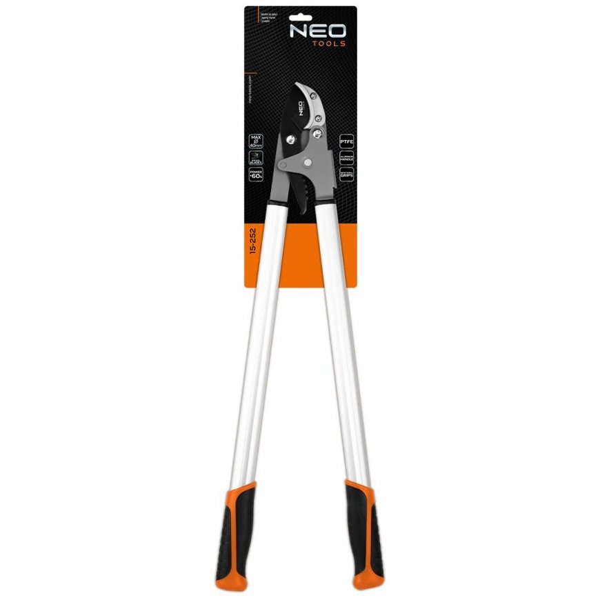 Neo Priekalinis genėjimas šakoms 765 mm, diapazonas iki 40 mm, pavara padidina spaudimo jėgą 60% – 7