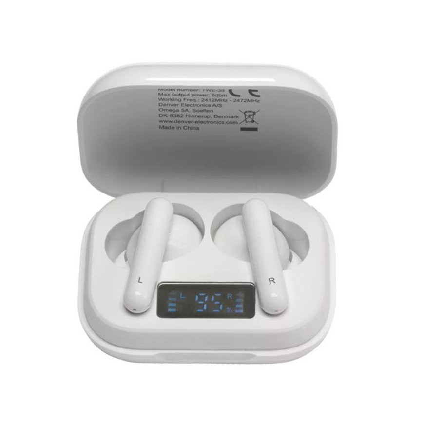 Headphones Denver TWE-38 white – 2