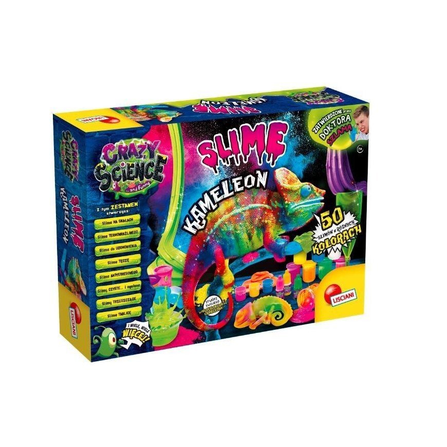 Lisciani Crazy Science - Slime chameleon – 2