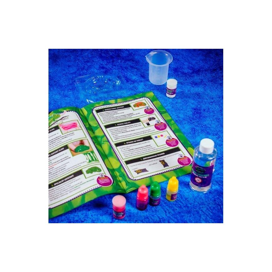 Lisciani Crazy Science - Slime chameleon – 7