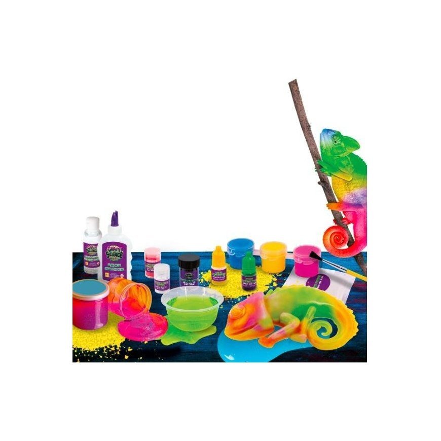 Lisciani Crazy Science - Slime kameleon – 12