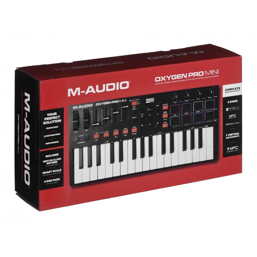 MIDI keyboard M-AUDIO Oxygen Pro Mini, black – 7