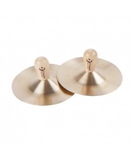 Classic World Medinis muzikinis instrumentas lėkštės didelės 2 vnt