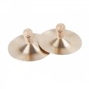 Classic World Medinis muzikinis instrumentas lėkštės didelės 2 vnt Classic World Medinis muzikinis instrumentas lėkštės didelės 2 vnt