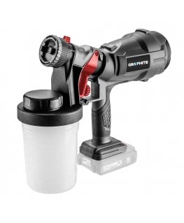 GRAPHITE Spray gun HVLP Energy + 18V, Li-Ion, without battery