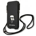 Karl Lagerfeld Torebka KLHCP12LOPHKMK 6.7" black/black hardcase Saffiano Ikonik Kar`s Karl Lagerfeld Torebka KLHCP12LOPHKMK 6.7" black/black hardcase Saffiano Ikonik Kar`s