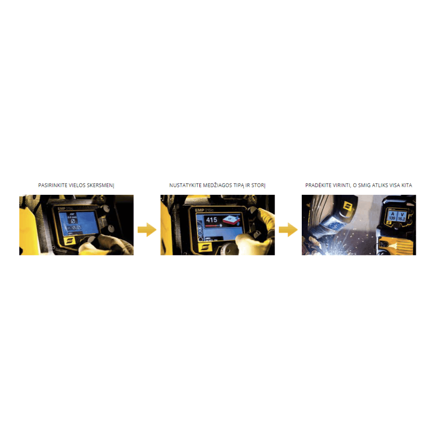Welding semi-automatic ESAB Rebel EMP 215ic – 8