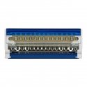 Orno 4-row distribution block, 15 wires Orno 4-row distribution block, 15 wires