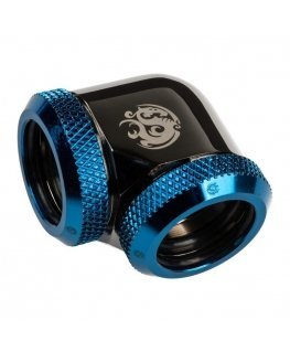 Bitspower Bitspower adapter 90 degree 16mm AD Hardtube to 16mm AD Hardtube