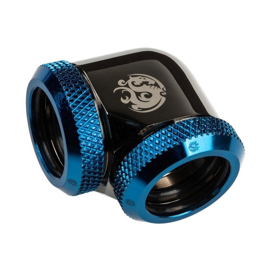 Bitspower Bitspower adapteris 90 laipsnių 16 mm AD Hardtube iki 16 mm AD Hardtube