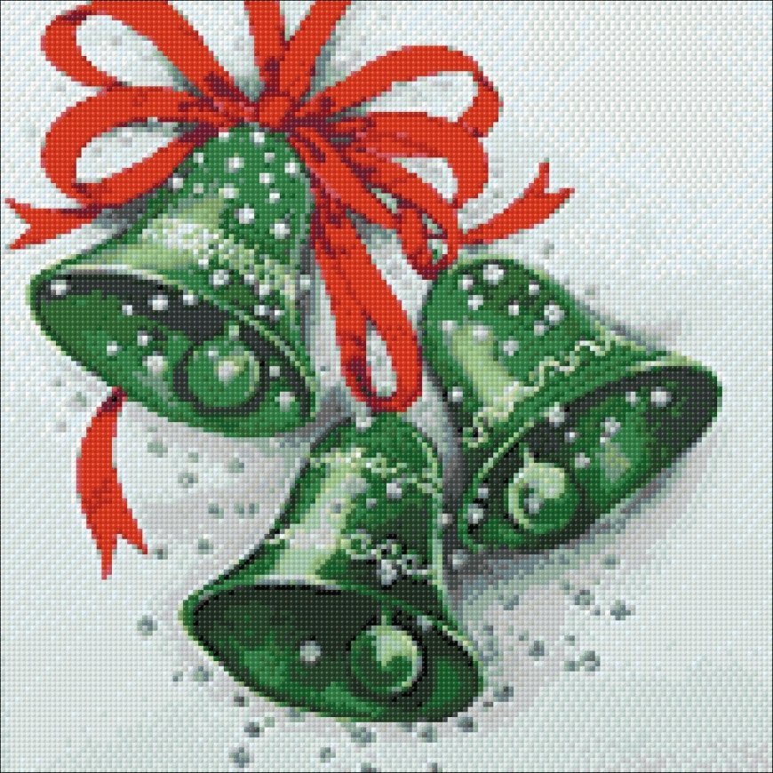 Beldizart IŠPARDAVIMAS (nebegaminamas) Žalias Bells 38*38 cm WD2445 – 2