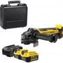 Stanley ST KAMPINIS ŠLIFULĖLIS V20 2x4.0Ah 125mm SFMCG700M2K