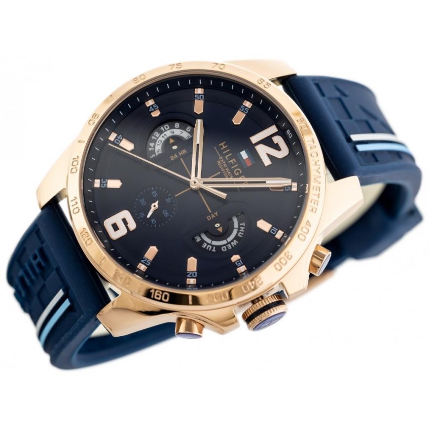 Laikrodis MĘSKI TOMMY HILFIGER 1791474 DECKER (zf001d) – 2