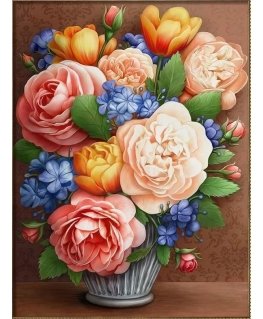 Beldizart Retro bouquet 30*40 cm AZ-1859