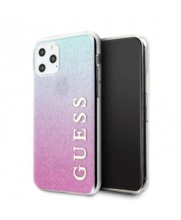 Guess Guess GUHCN65PCUGLPBL iPhone 11 Pro Max Pink Blue/Pink Blue Hard Case Glitter Gradient