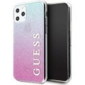 Guess Guess GUHCN65PCUGLPBL iPhone 11 Pro Max Pink Blue/Pink Blue Hard Case Glitter Gradient Guess Guess GUHCN65PCUGLPBL iPhone 11 Pro Max Pink Blue/Pink Blue Hard Case Glitter Gradient