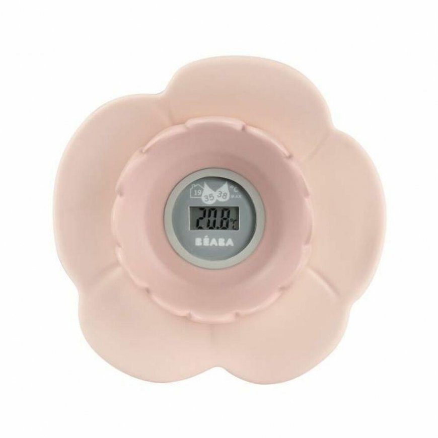 BEABA LOTUS ROOM AND BATHROOM THERMOMETER, OLD Pink – 4