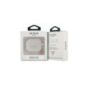 Guess Silicone protective case Charm 4G Collection for AirPods 3 gray