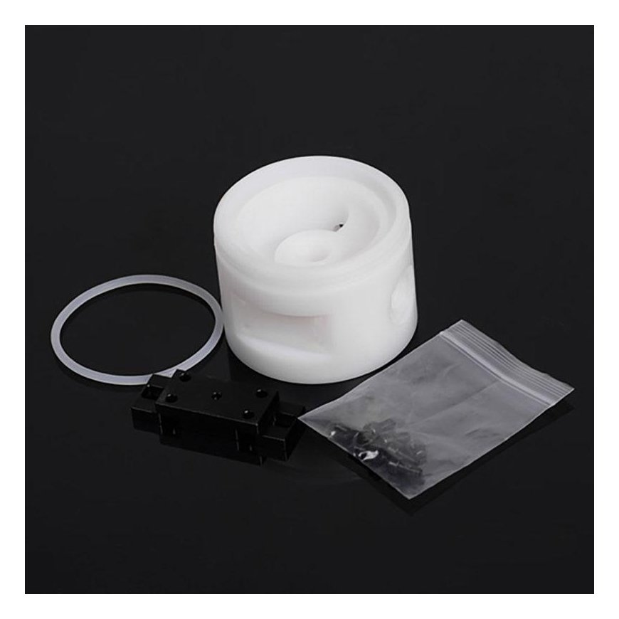 Barrow D5 pump body, aluminum white