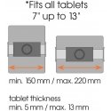 Vogels TMS 1010 universal handle for 7-12 tables "(8371010) Vogels TMS 1010 universal handle for 7-12 tables "(8371010)