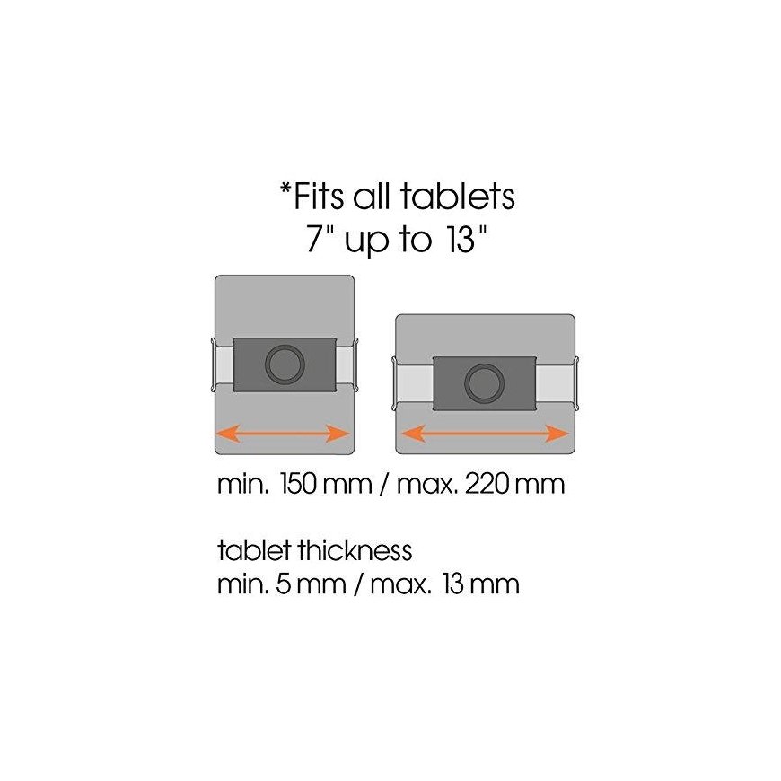 Vogels TMS 1010 universal handle for 7-12 tables "(8371010) – 10