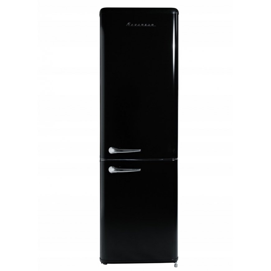Ravanson Retro ledusskapis-saldētava Ravanson LKK-250RB
