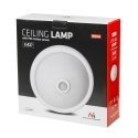 Ceiling light Maclean Ceiling light with PIR sensor and changeable light source 2x max 40W with E27 Ceiling light Maclean Ceiling light with PIR sensor and changeable light source 2x max 40W with E27