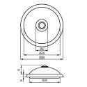 Ceiling light Maclean Ceiling light with PIR sensor and changeable light source 2x max 40W with E27 Ceiling light Maclean Ceiling light with PIR sensor and changeable light source 2x max 40W with E27