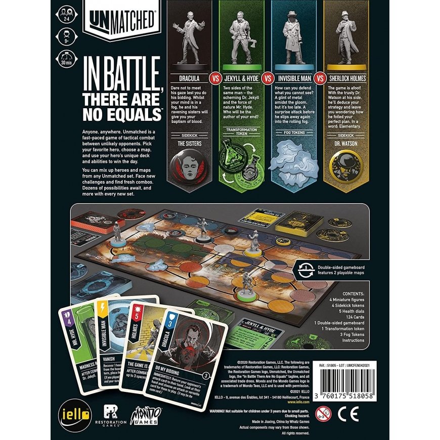 Iello Unmatched: Cobble & Fog – 4
