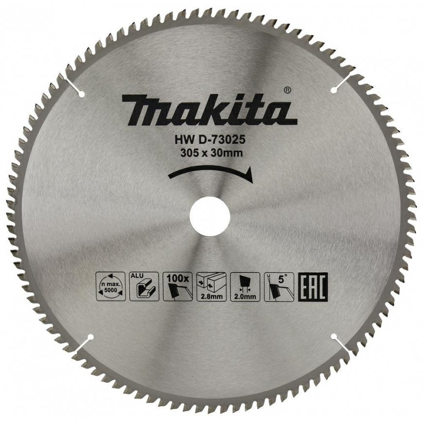 Makita D-73025 TCT saw 305X30mm 5°