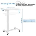 Height-adjustable table Up Up Forseti White Height-adjustable table Up Up Forseti White