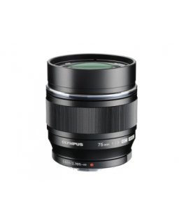 Olympus M.ZUIKO DIGITAL ED 75mm 1:1.8 MILC Teleobjektiivi Musta